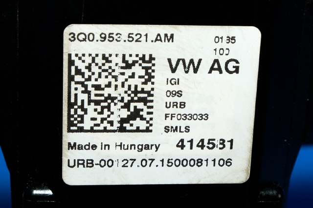 Bryter combi til VW Passat 2015-2019 (Fase 1) (B8) (B8) (VAG|3Q0 953 521 AM|)