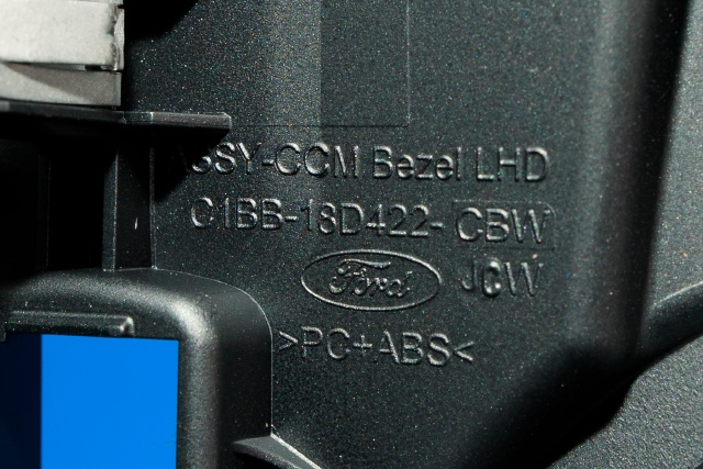 Dashbord diverse til Ford Fiesta 2013-2017 (Type VI, Fase 2)  