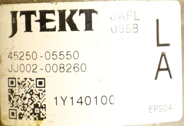 Rattaksel elektrisk servo til Toyota Avensis 2009-2015 (Type III, Fase 1)  (JTEKT|JJ002-008260|45250-05550|)