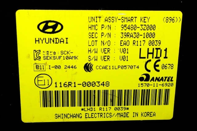 Styreenhet nøkkelfri/keyless til Hyundai i40 2012-2017  (HYUNDAI|95480-3Z000|)