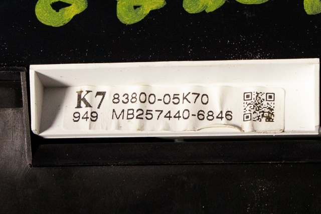 Instrumentpanel til Toyota Avensis 2009-2015 (Type III, Fase 1)  (DENSO|257440-6846|83800-05K70|)