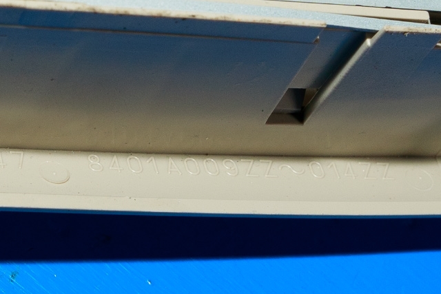Taklyspanel til Mitsubishi Outlander 2012-2015 (Type III, Fase 1) (MITSUBISHI|8401A009ZZ|)