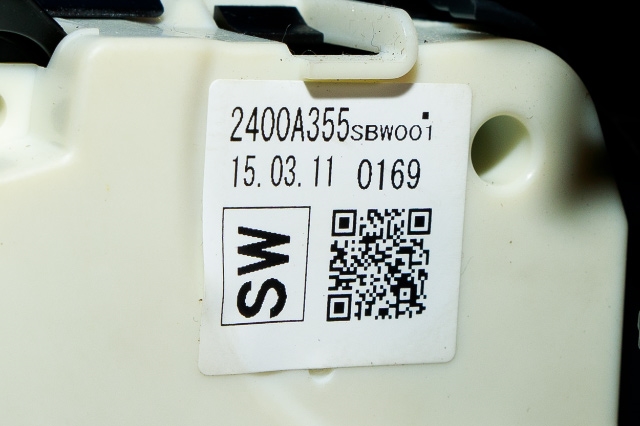Girstang/girvelger automat til Mitsubishi Outlander 2012-2015 (Type III, Fase 1)  (MITSUBISHI|2400A355|)