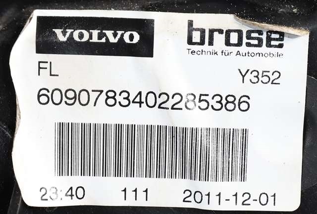 Ruteheis venstre foran til Volvo V60 2010-2013 (Type I, Fase 1)  