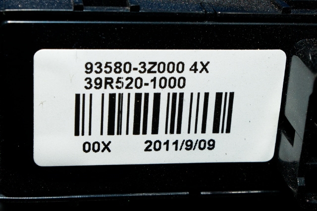 Bryter ruteheis til Hyundai i40 2012-2017  (HYUNDAI|93580-3Z000|)