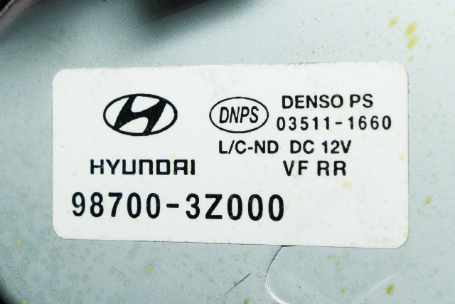 Viskermotor bakrute til Hyundai i40 2012-2017  (DENSO|03511-1660|98700-3Z000|)