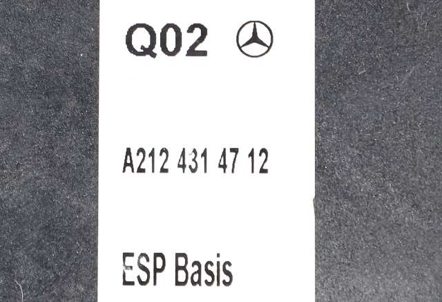 ABS sentral til Mercedes E-Klasse, Coupe/Cab 2009-2013 (Fase 1) (C207) (C207) (BOSCH|0 265 236 359|A 212 431 47 12|)