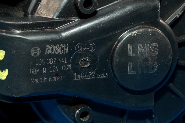 Varmeapparat motor til Kia Sportage 2010-2016 (Type III)  (BOSCH|F 00S 3B2 441|)