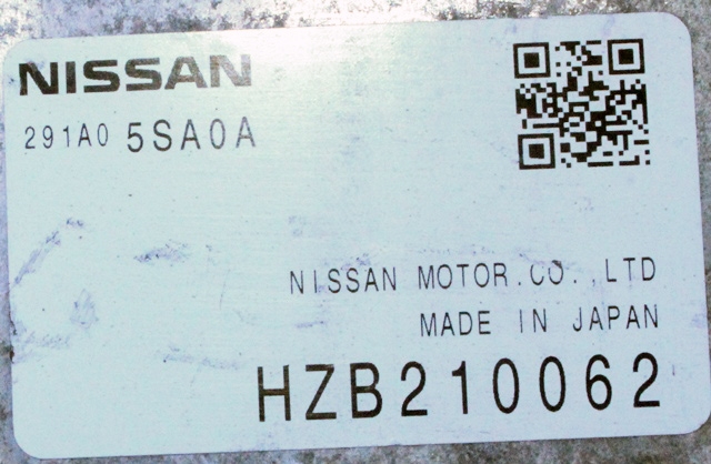 Inverter elbil til Nissan Leaf 2018-->> (Type II)  (NISSAN|291A0-5SA0A|)