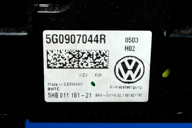 Varmeapparat betjening til VW Golf VII 2012-2017 (Fase 1)  (VAG|5G0 907 044 R|)