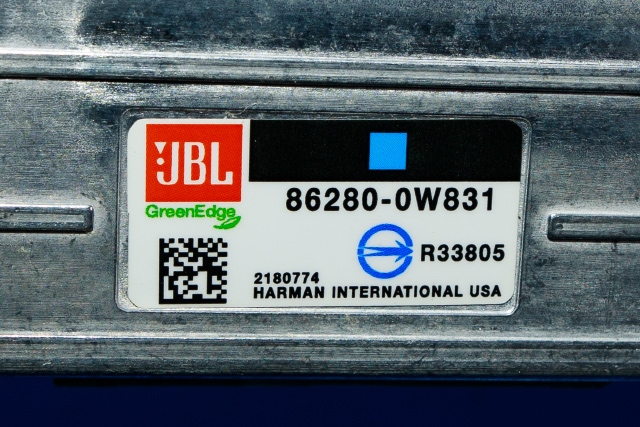 Bilstereo forsterker til Toyota Prius +7 2012-2020 (Type III) (stasjonsvogn) (stasjonsvogn) (TOYOTA|86280-0W831|)