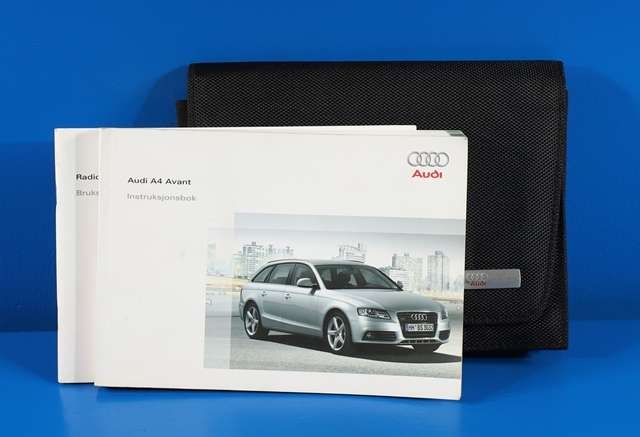Instruksjonsbok til Audi A4, 2007-2014 (Type IV) (B8) (B8)