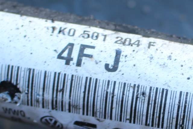Drivaksel høyre bak, diesel/manuell til Škoda Octavia 2009-2013 (Type II, Fase 2)  (VAG|1K0 501 204 F|)