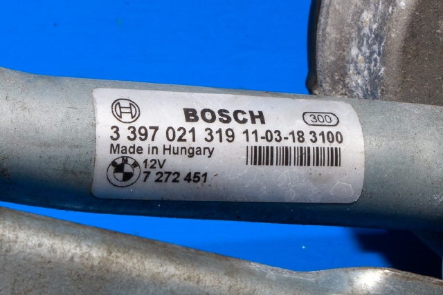 Viskermotor frontrute komplett m/overføring til BMW 5-Serie 2010-2017 (F10/F11) (F10/F11) (BMW|7 272 451|)
