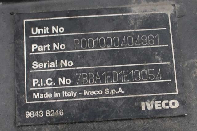 Frontplate til Iveco Daily 2011-2014 (Type V)  