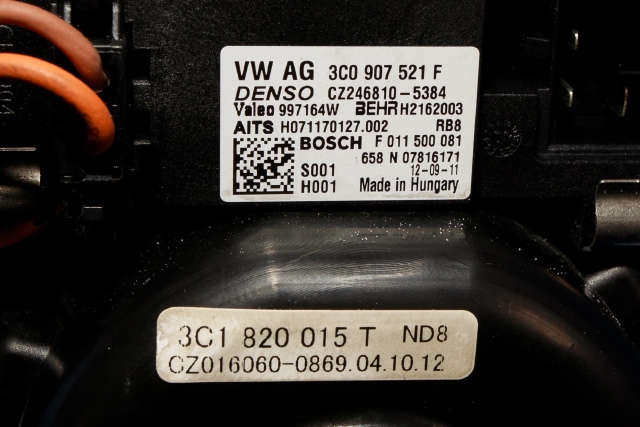 Varmeapparat motor til VW Passat 2011-2015 (B7) (B7) (VAG|3C1 820 015 T|)