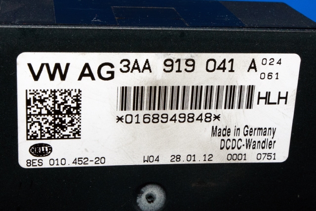 Styreenhet diverse til VW Golf, Plus/Cross 2009-2013 (Fase 2)  (HELLA|8ES 010 452-20|3AA 919 041 A|)