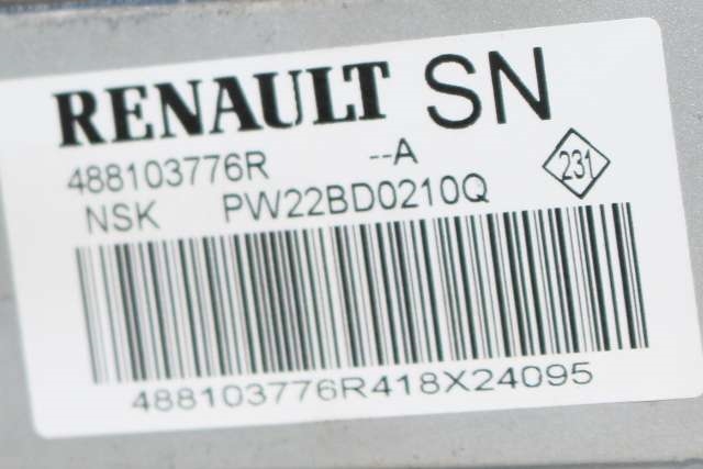 Rattaksel elektrisk servo til Renault Zoe 2013-2019 (Fase 1)  (RENAULT|4881 03776R|)