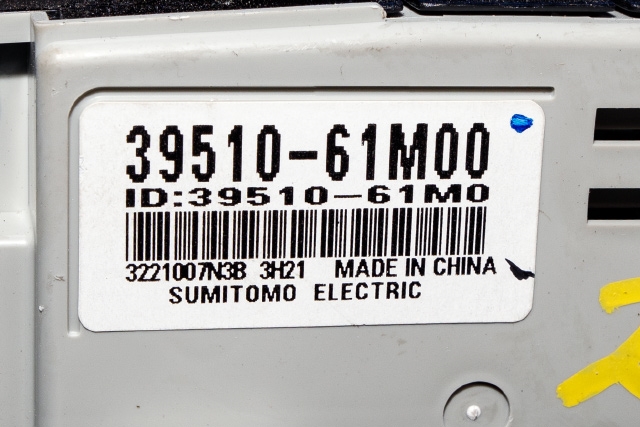 Varmeapparat betjening til Suzuki SX4 S-CROSS 2013-->> (Type II)  (SUZUKI|39510-61M00|)