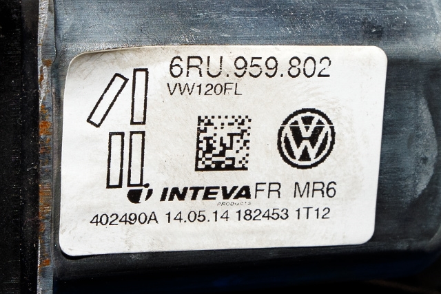 Ruteheis venstre foran til VW E-Up 2013-2019  (VAG|6RU 959 802|)