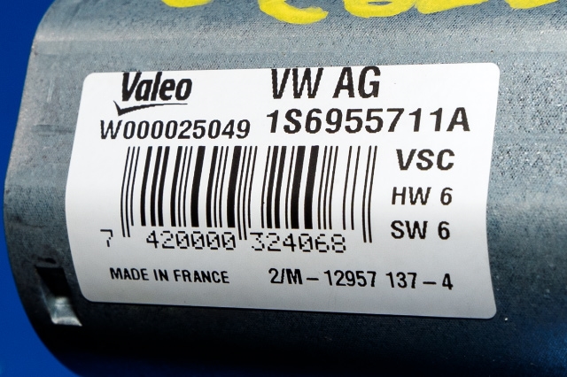 Viskermotor bakrute til VW E-Up 2013-2019  (VAG|1S6 955 711 A|)