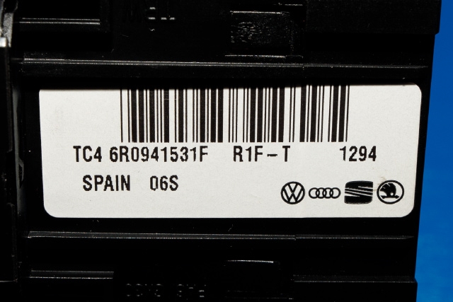 Bryter lys til VW E-Up 2013-2019  (VAG|6R0 941 531 F|)