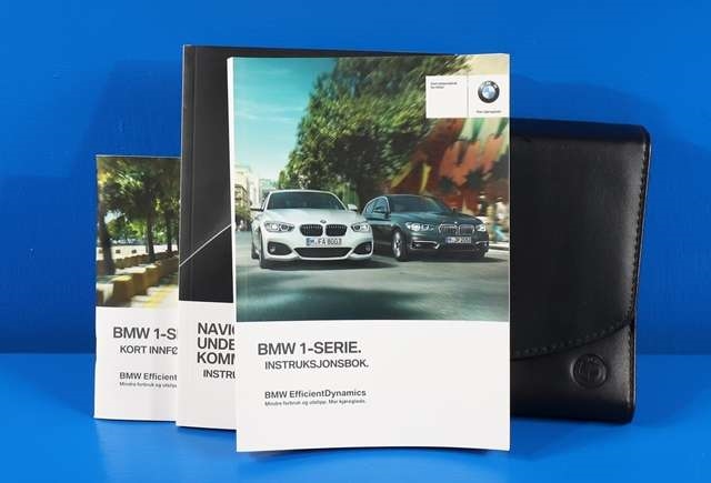 Instruksjonsbok til BMW 1-Serie, 2015-2019 (Fase 2) (F20/F21) (F20/F21) 