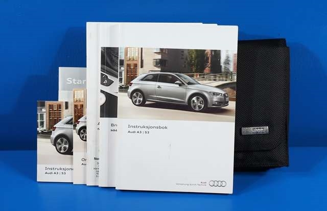 Instruksjonsbok til Audi A3, 2012-2016 (Type III, Fase 1)
