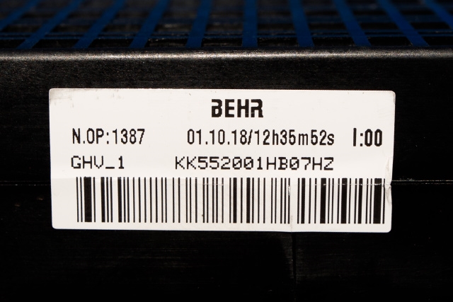 Varmeapparat PTC-heater til Renault Zoe 2013-2019 (Fase 1) (RENAULT|2714 30038R|)
