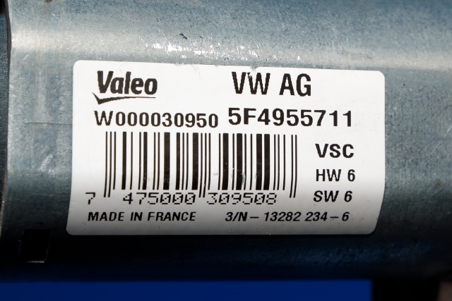 Viskermotor bakrute til Škoda Superb 2015-->> (Type III) (VAG|5F4 955 711|)
