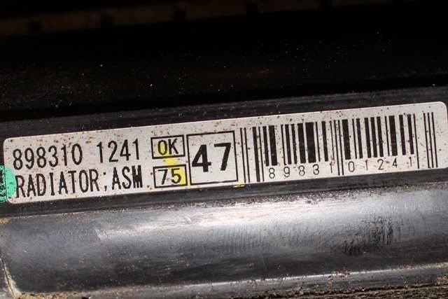 Radiator (automat gir) til Isuzu D-Max 2017-2020 (Type II, Fase 2) (ISUZU|8983101241|)