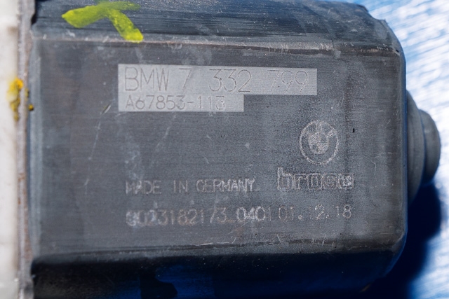 Ruteheis høyre foran til BMW i3 2013-2022 (BMW|7 332 799|)