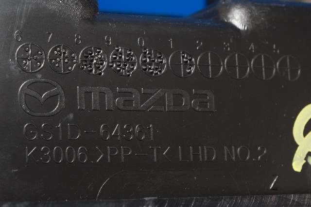 Dashbord koppholder til Mazda 6 2010-2013 (Type II, Fase 2)  