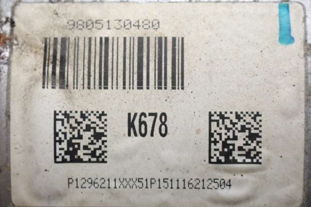 Partikkelfilter til Peugeot Partner 2015-2019 (Type II, Fase 2)  (PEUGEOT|98 05134 80|)