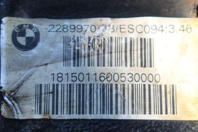 Kardang klokke bak til BMW 3-Serie 2012-2018 (F30/F31/F34) (F30/F31/F34) (BMW|2 289 970|)