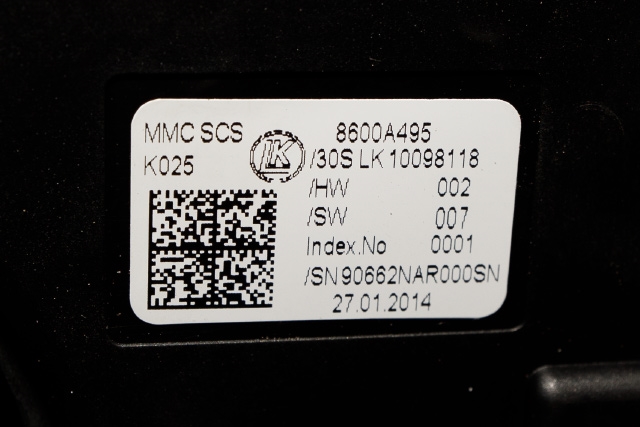 Bryter combi til Mitsubishi Space Star 2013-->> (Type II)  (MITSUBISHI|8617A158|)