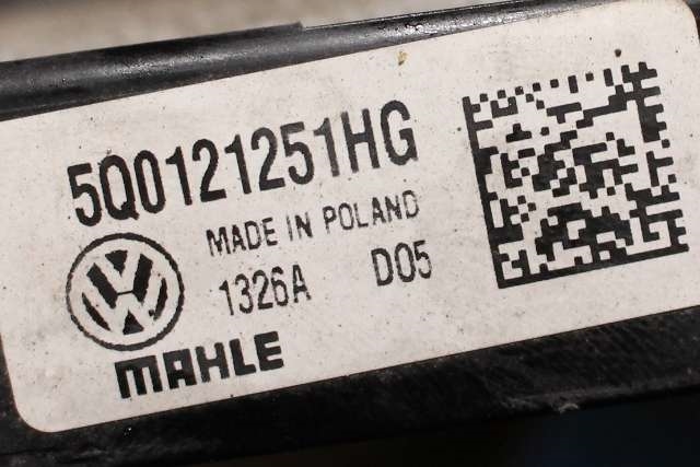 Batterivarmer/kjøl til VW Golf VII 2012-2017 (Fase 1)  (VAG|5Q0 121 251 HG|)