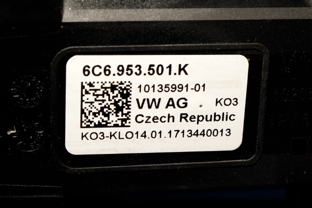 Bryter combi til Škoda Rapid 2012-2019 (VAG|6C6 953 501 K|)