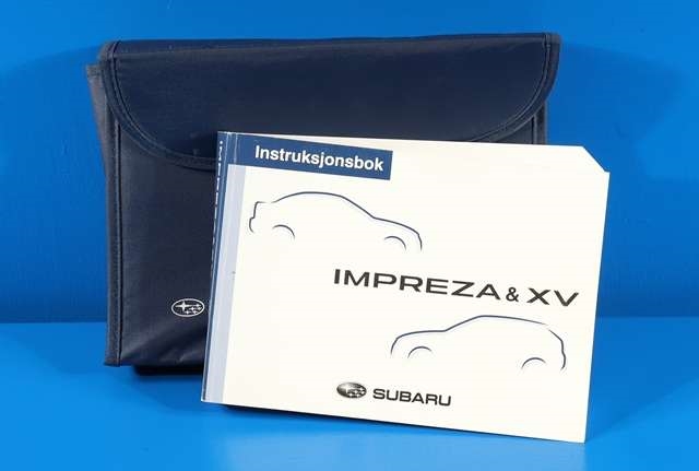 Instruksjonsbok til Subaru XV, 2012-2017 (Type I)  
