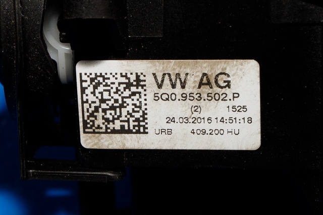 Bryter combi til Škoda Octavia 2013-2016 (Type III, Fase 1) (VAG|5Q0 953 521 M|)