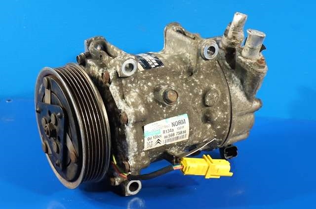 Aircondition kompressor til Citroën Berlingo 2008-2015 (Type II, Fase 1)  (SANDEN|1331F|96 598758 80|)