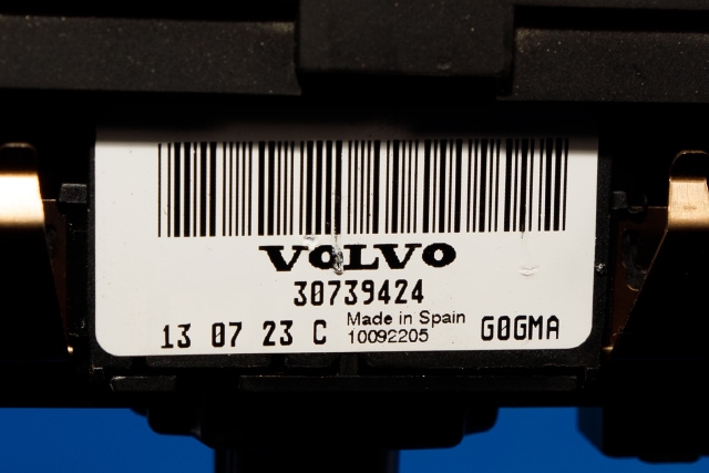 Bryter lys til Volvo V40 2012-2019 (VOLVO|30739424|)
