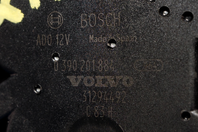 Viskermotor bakrute til Volvo V60/V60 CC 2013-2018 (Type I, Fase 2)  (BOSCH|0 390 201 884|31294492|)