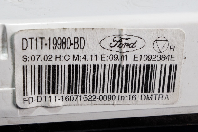 Varmeapparat betjening til Ford Transit Connect 2013-2018 Type II, Fase 1 (FORD|DT1T-19980-BD|)
