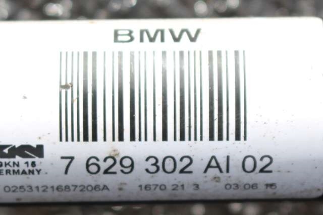Drivaksel høyre bak, bensin/manuell til BMW 1-Serie 2015-2019 (Fase 2) (F20/F21) (F20/F21) (BMW|7 629 302|)