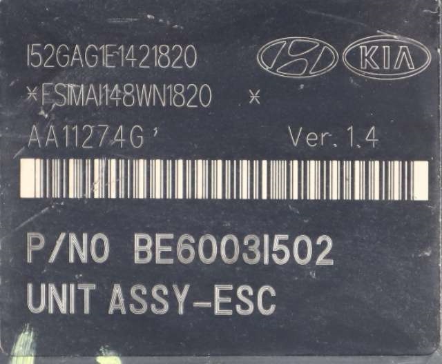 ABS sentral til Hyundai i40 2012-2017  (MANDO|BH6013I501|58920-3Z510|)