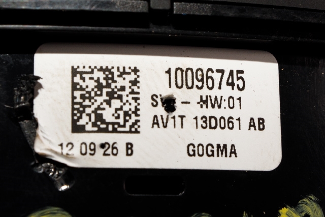 Bryter lys til Ford B-Max 2012-2017  (FORD|AV1T-13D061-AB|)