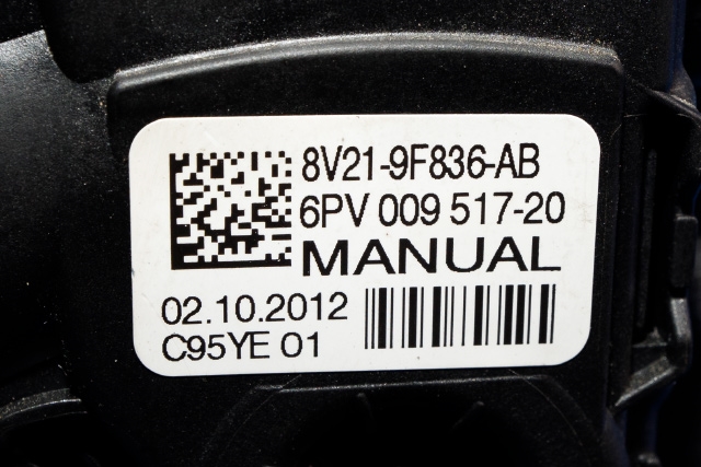 Pedal gass til Ford B-Max 2012-2017  (HELLA|6PV 009 517-20|8V21-9F836-AB|)
