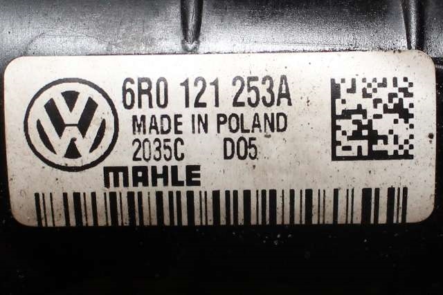 Radiator (automat gir) til VW Polo 2014-2017 (Type V, Fase 2) (VAG|6R0 121 253 A|)