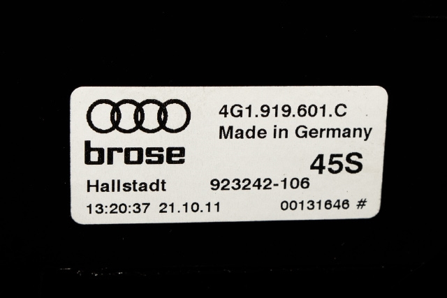 Instrument head-up display (HUD) til Audi A6 2011-2014 (Type IV, Fase 1) (C7) (C7) (VAG|4G1 919 601 C|)